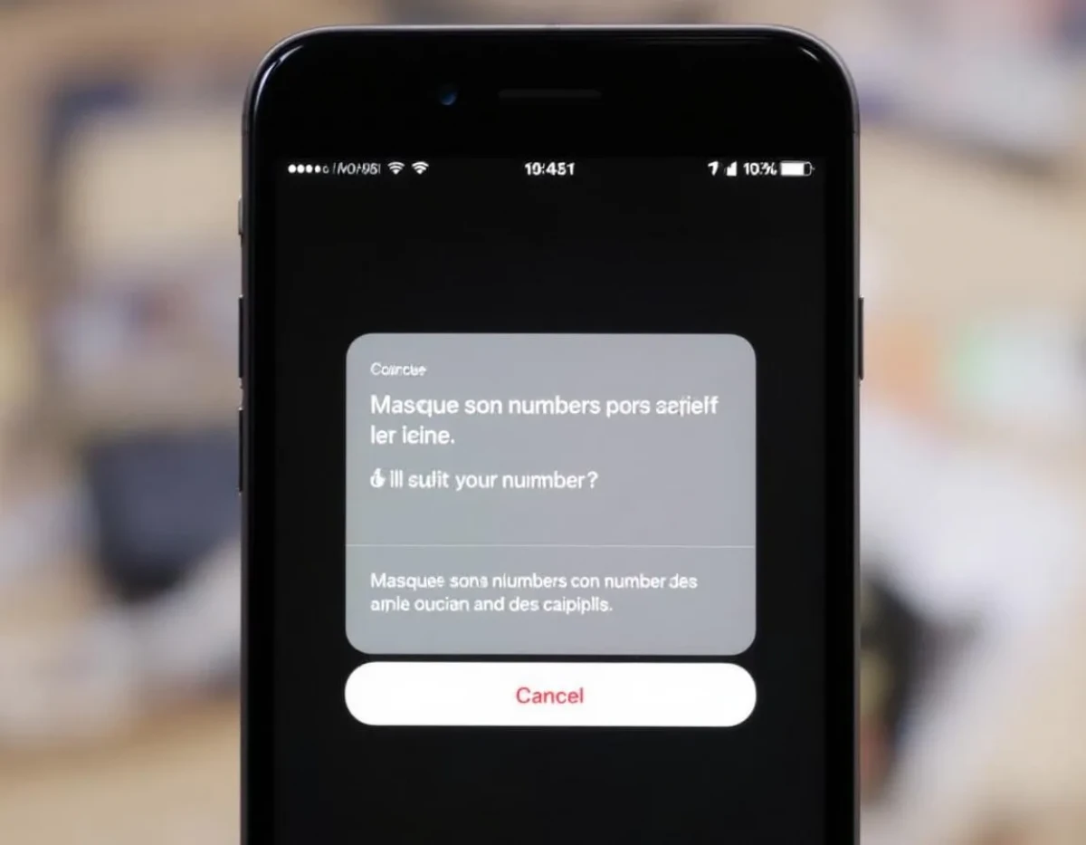 Guide pratique : Masquer son numéro lors des appels iPhone